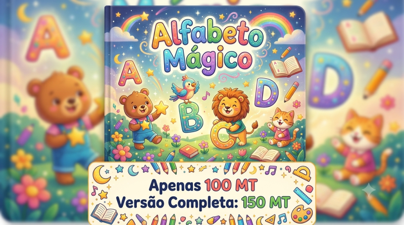 Alfabeto Mágico pra os nossos pequenitos