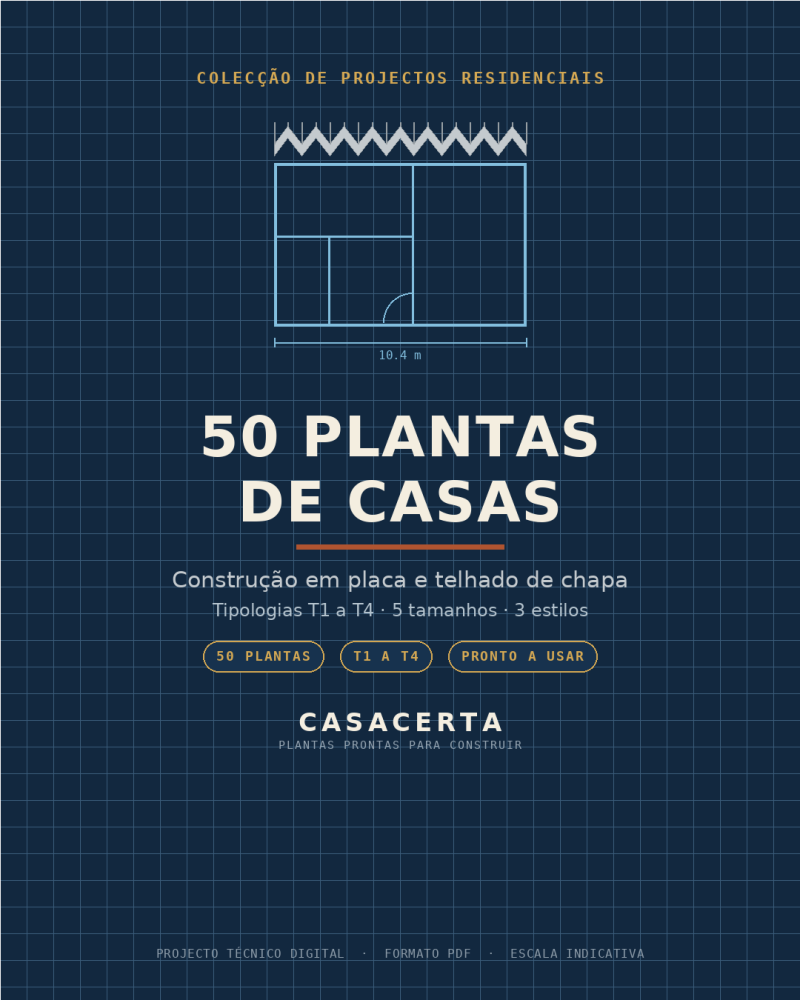 Casacerta-plantas prontas para construir