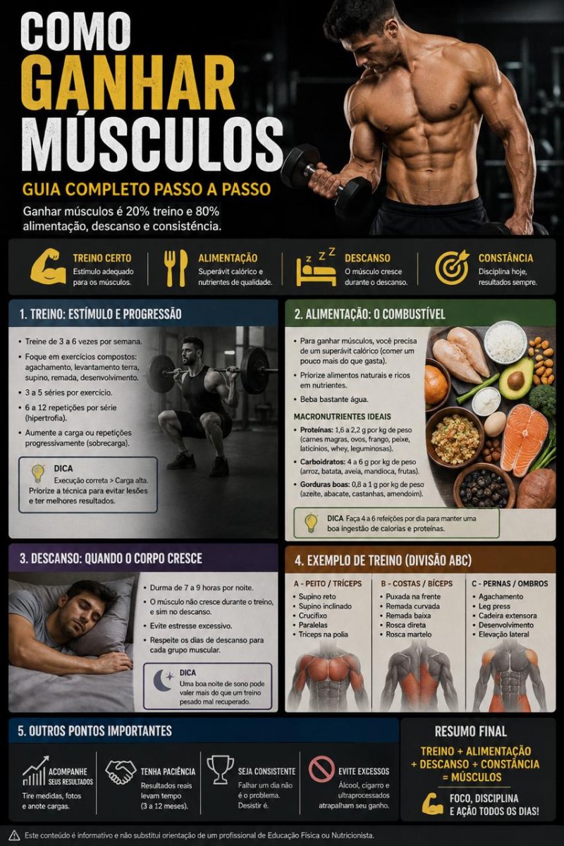 Ganhar músculos