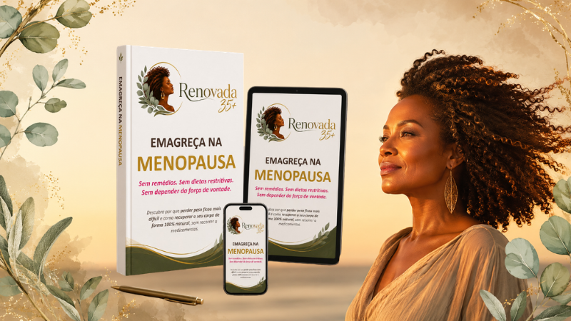 Emagreça na Menopausa - Sem remédios. Sem dietas restritivas. Sem vontade.