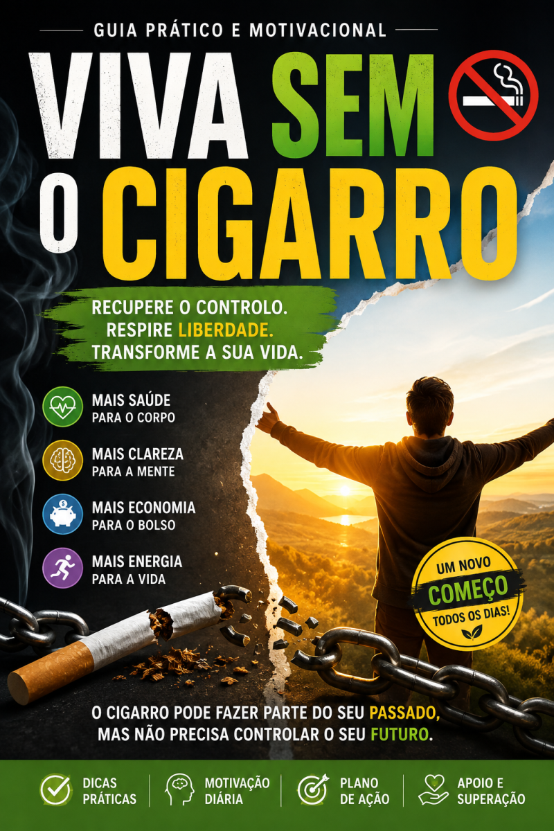 Viva Sem o Cigarro – Guia Prático e Motivacional